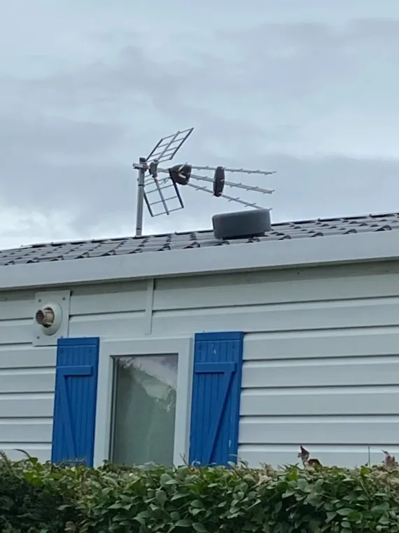 Nettoyage d’une toiture de mobil home au Crotoy, Auchel, Delepine Entreprise
